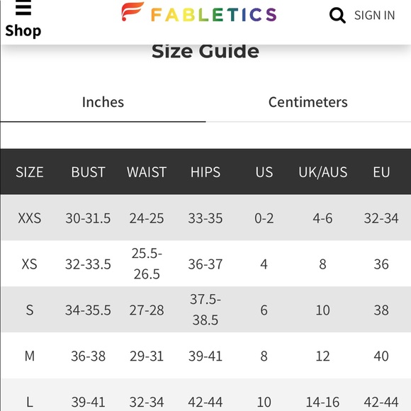 Fabletics power hold camouflage leggings 7/8 - Picture 7 of 7